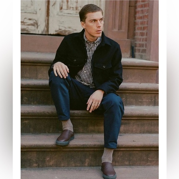 GREATS x Steven Alana Royale Court Brown Leather Slip On Mules main image 6